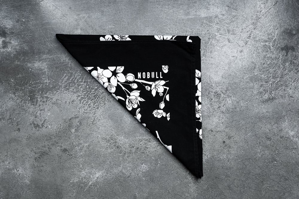 NOBULL Bandana - Nobull Cherry Blossom Crne (341689-KUB)